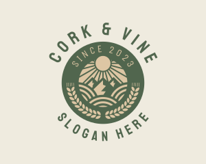 Organic Beer Distillery  logo design