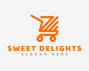 Shopping Cart Arrow logo