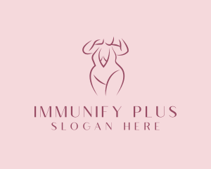 Bikini Lingerie Plus Size logo design