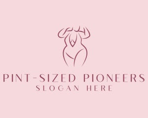 Bikini Lingerie Plus Size logo design