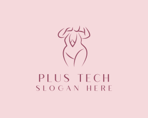 Bikini Lingerie Plus Size logo design