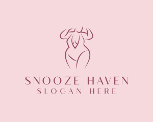 Bikini Lingerie Plus Size logo design