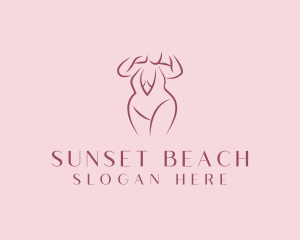 Bikini Lingerie Plus Size logo design