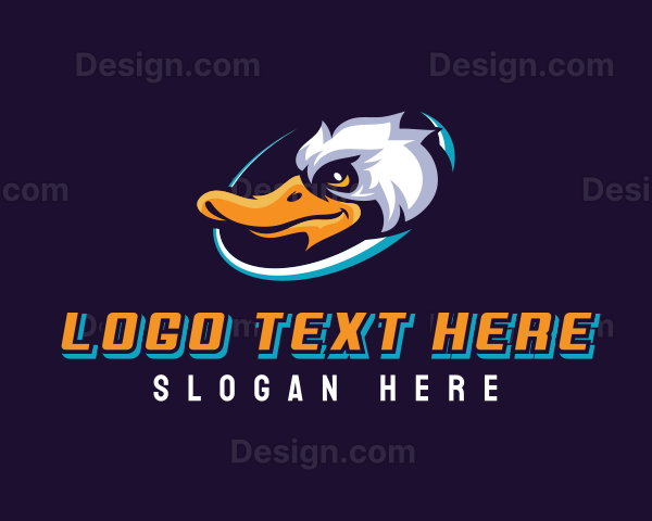 Duck Gaming Mascot Logo
