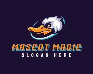 Duck Gaming Mascot logo