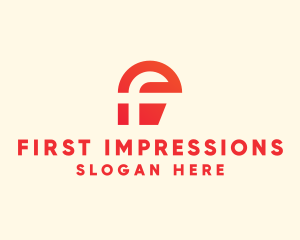 Digital Modern Letter F logo design