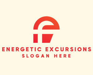 Digital Modern Letter F logo design