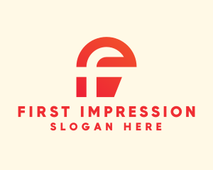 Digital Modern Letter F logo design