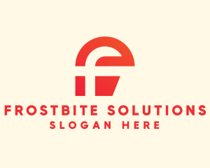 Digital Modern Letter F logo design