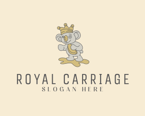 Royal Koala King logo design