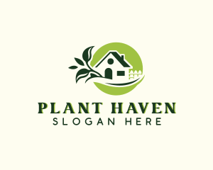 House Plant Gardening logo design