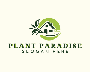 House Plant Gardening logo design