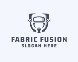 Welding Mask Industrial Fabrication logo design