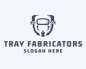 Welding Mask Industrial Fabrication logo design