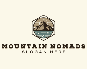 Lake Mountain Summit logo design