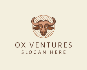 Ox Steak House logo design