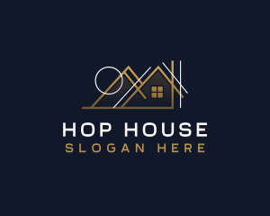 House Builder Architect logo design