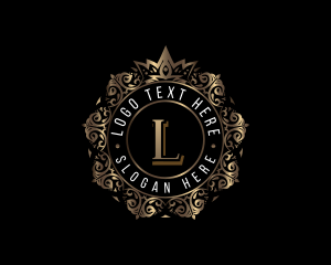 Luxury Crown Crest logo