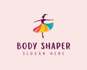 Dance Performer Entertainment logo design