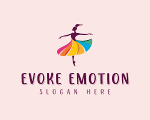 Dance Performer Entertainment logo design