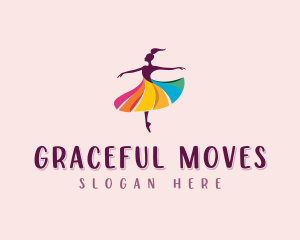 Dance Performer Entertainment logo design