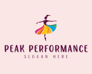 Dance Performer Entertainment logo design