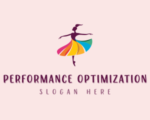 Dance Performer Entertainment logo design