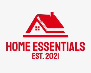 Red Home School  logo design