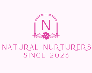 Floral Feminine Boutique logo design