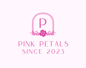 Floral Feminine Boutique logo design