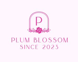 Floral Feminine Boutique logo design