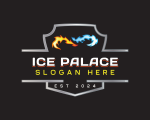 Fire Ice Blaze logo design