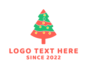 Christmas Pine Tree  logo