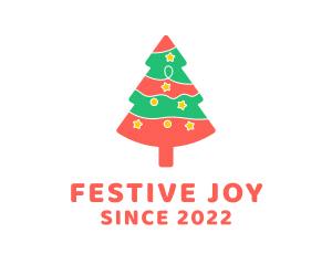 Christmas Pine Tree  logo