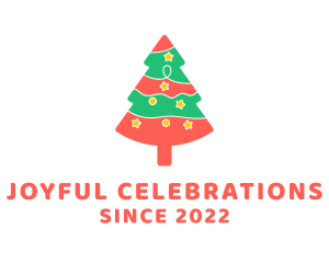 Christmas Pine Tree  logo