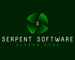 Tech Network Software logo design