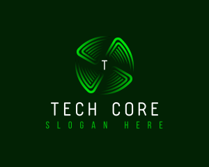 Tech Network Software logo design