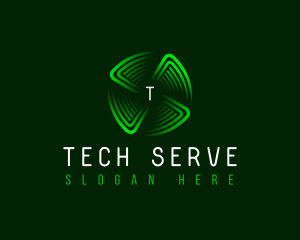 Tech Network Software logo design