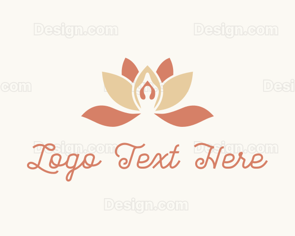 Meditation Wellness Yoga Logo