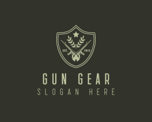 Gun Shield Security  logo design