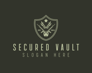 Gun Shield Security  logo design