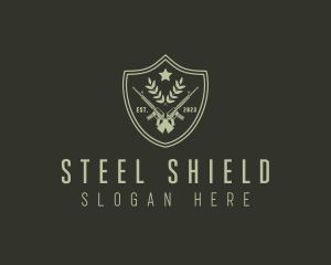 Gun Shield Security  logo design