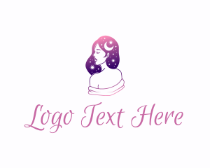 Galaxy Beauty Woman Logo