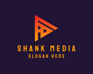 Triangle Media Company  logo design