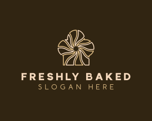 Brown Toque Bakery logo design