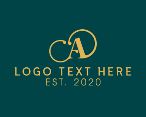 Luxury Premium Letter A logo