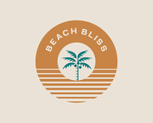 Coconut Beach Resort logo design