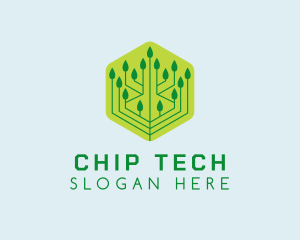 Leaf Cyber Chip logo