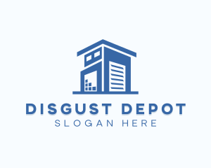 Warehouse Inventory Stockroom logo design