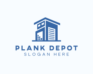 Warehouse Inventory Stockroom logo design